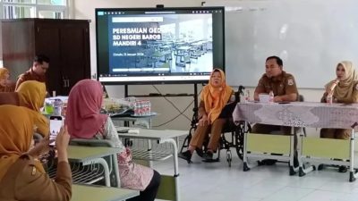 Disdik Cimahi Tingkatkan Sarana Pendidikan Lewat Peresmian Gedung SDN Baros Mandiri 4