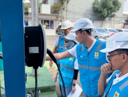 PLN UP3 Cimahi Cek Kesiapan SPKLU Jelang Mudik Lebaran 1447 H