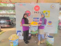 Tong Sampah Tak Lagi Kotor, FORKIS Ubah Jadi Karya Penuh Warna