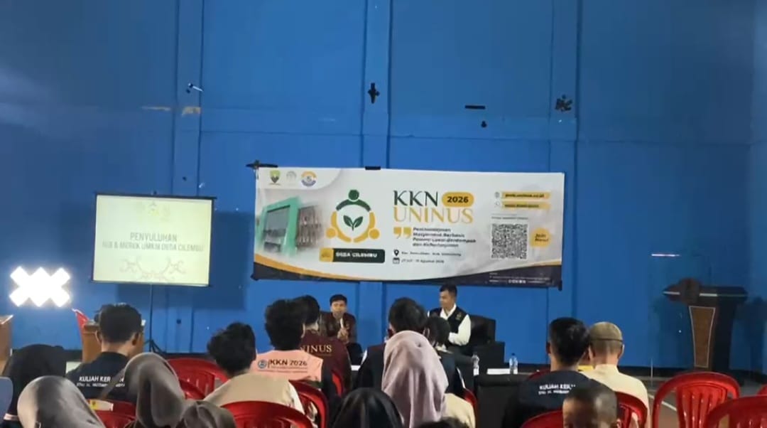 KKN UNINUS Dorong UMKM Desa Cilembu Naik Kelas, Fokus Legalitas Usaha, Perlindungan Merek hingga Hilirisasi Ubi Cilembu